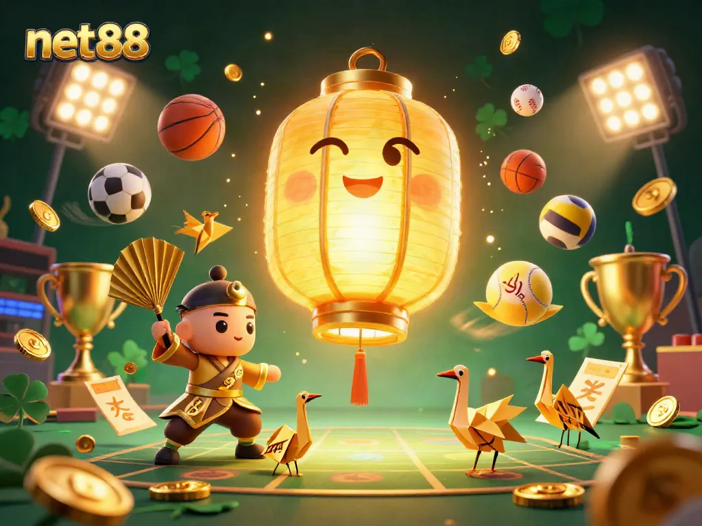 Engage with net88 through thrilling sports bets highlighted by vibrant casino elements.